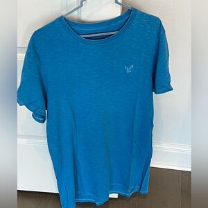 American Eagle Bright Blue T-Shirt